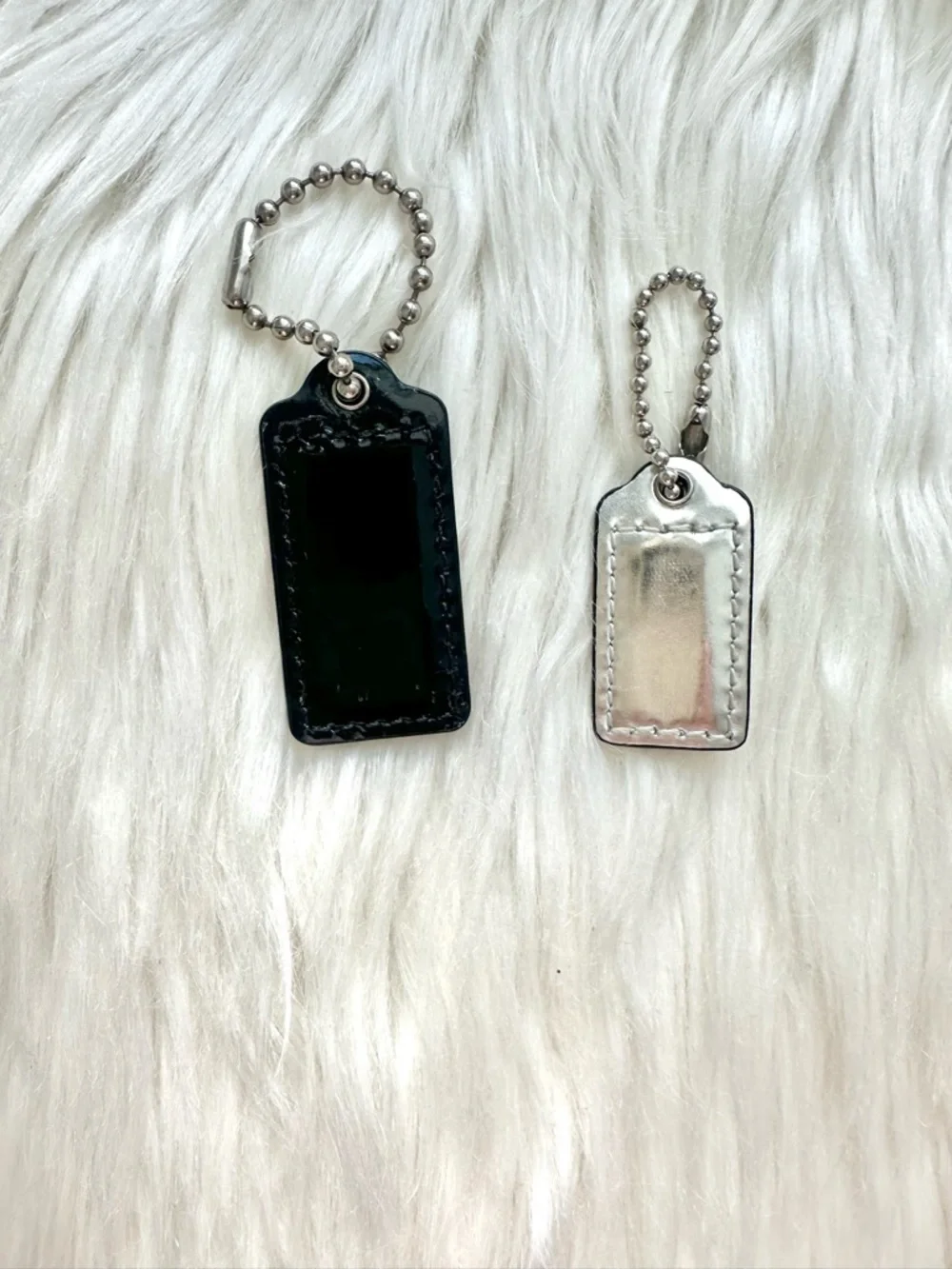 COACH LEATHER TAGS